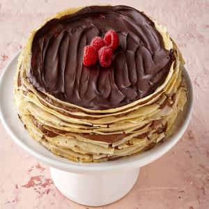 Chocolate Crêpe Cake image