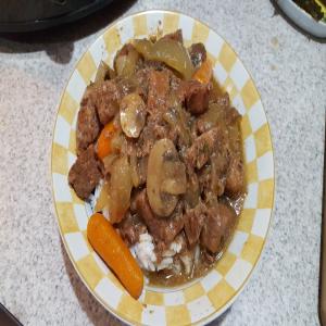 French Beef Burgundy for the Crock Pot image