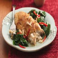 Brown Butter Fish Florentine image