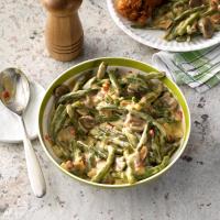 Green Beans in Bacon Cheese Sauce image