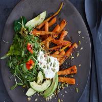Carrot and Avocado Salad With Crunchy Seeds image
