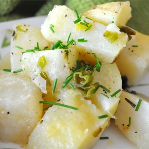 BBQ Potatoes with Green Onions_image