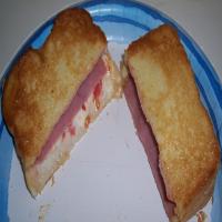 Ham & Swiss Oven Toasted Deli Sandwich image
