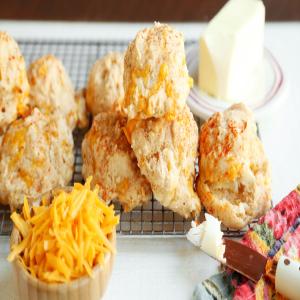 Easy cheese scones - in a hurry. image