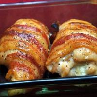 Bacon Wrapped Cream Cheese Stuffed Chicken Breast Recipe - (4.1/5) image