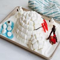 Marshmallow Igloo Cake with Polar Friends image