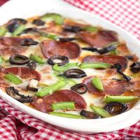 Keto Crustless Pizza for Two_image