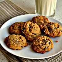 Peanut Butter Oatmeal Chocolate Chip Cookies_image