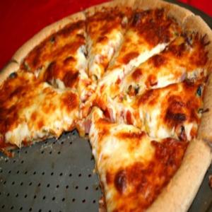 Two-Meat Pizza With Wheat Crust_image