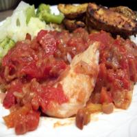 Baked Fish with Tomatoes image