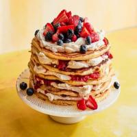 Pancake Cake with Berries image