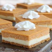 Pumpkin Pie Cheesecake Squares Recipe - (4.5/5)_image