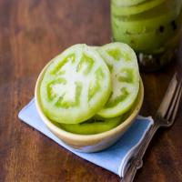 Pickled green tomatoes_image