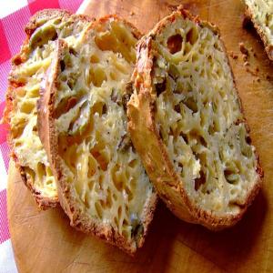 Zurie's Holey Rustic Olive-And-Cheddar Bread_image