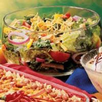 Salsa Tossed Salad image