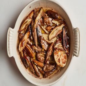 Slow-Cooked Eggplant with Lemon and Fennel Seeds_image