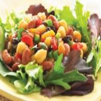 Three Bean Salad with Chili-Apricot Dressing image