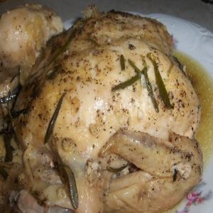 Roasted Herbed Chicken With Lemon_image