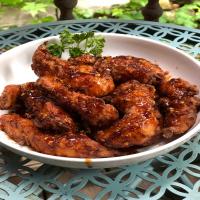 Spicy Korean Fried Chicken with Gochujang Sauce_image