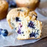 Brown Sugar Blueberry Muffins_image