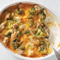 Low-Carb Cauliflower Rice Chicken Casserole is Cheesy, Quick and Easy_image