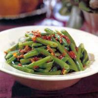 Green Beans with Bacon and Shallots image