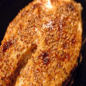Grilled Salmon With Dilled Mustard Glaze_image