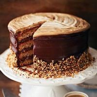 Hazelnut latte cake image