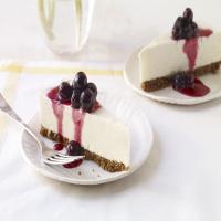 Frozen Lemon Blueberry Cheesecake image