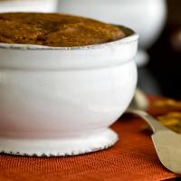 Steamed Pumpkin Puddings with Tennessee Rum Hard Sauce and Pumpkin Seed Brittle_image