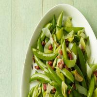 Sugar Snap Peas With Leeks and Pancetta_image