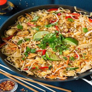 Pad Thai Recipe (with Chicken) - Cooking Classy_image