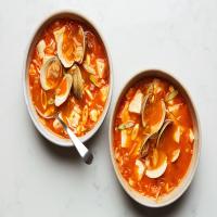 Kimchi Soup With Tofu and Clams image