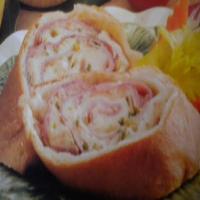 Ham And Swiss Stromboli_image