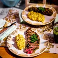 Sunny's Breakfast Steak and Eggs with Chimichurri_image