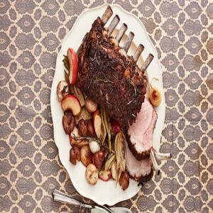 Pork Rib Roast with Apples, Fennel, and Potatoes image