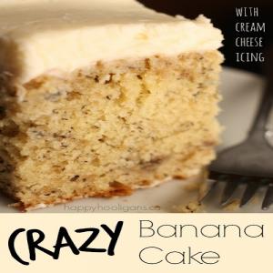 Crazy Banana Cake with Cream Cheese Icing_image