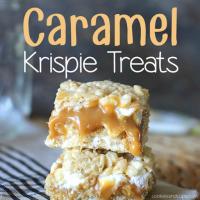 Caramel Stuffed Krispie Treats Recipe - (4.4/5) image