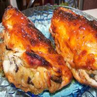 Stuffed Chicken Breasts W/ Apricot Glaze_image