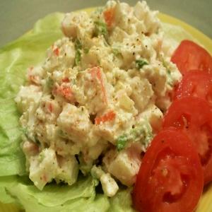 Cottage Cheese Crab Salad for Two image