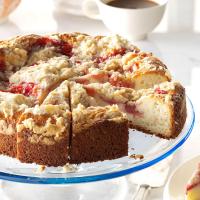 Rhubarb and Strawberry Coffee Cake_image