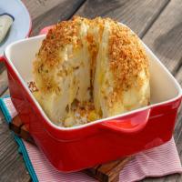 Cheddar Cheese-Stuffed Cauliflower image