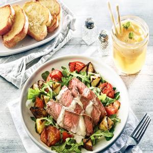 Grilled Steak and Vegetable Salad_image