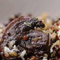 Mushroom And Garlic Quinoa Salad Recipe by Tasty_image