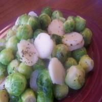 Brussels Sprouts & Water Chestnuts_image