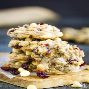 Texas Ranger Cookies with Cranberries + tons of #cookie baking tips from Call Me PMc blog!_image