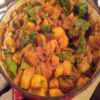 Lamb, Potato & Spinach Curry image