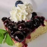 Blueberry Shortbread Cheesecake image