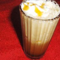 Creamy Iced Vanilla Caramel Coffee_image