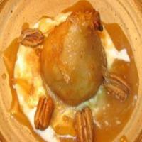 Baked Pears with Caramel Sauce_image